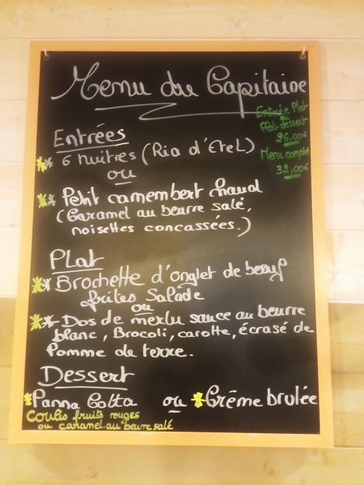 La Cambuse Bar Resto - Menu Image 1